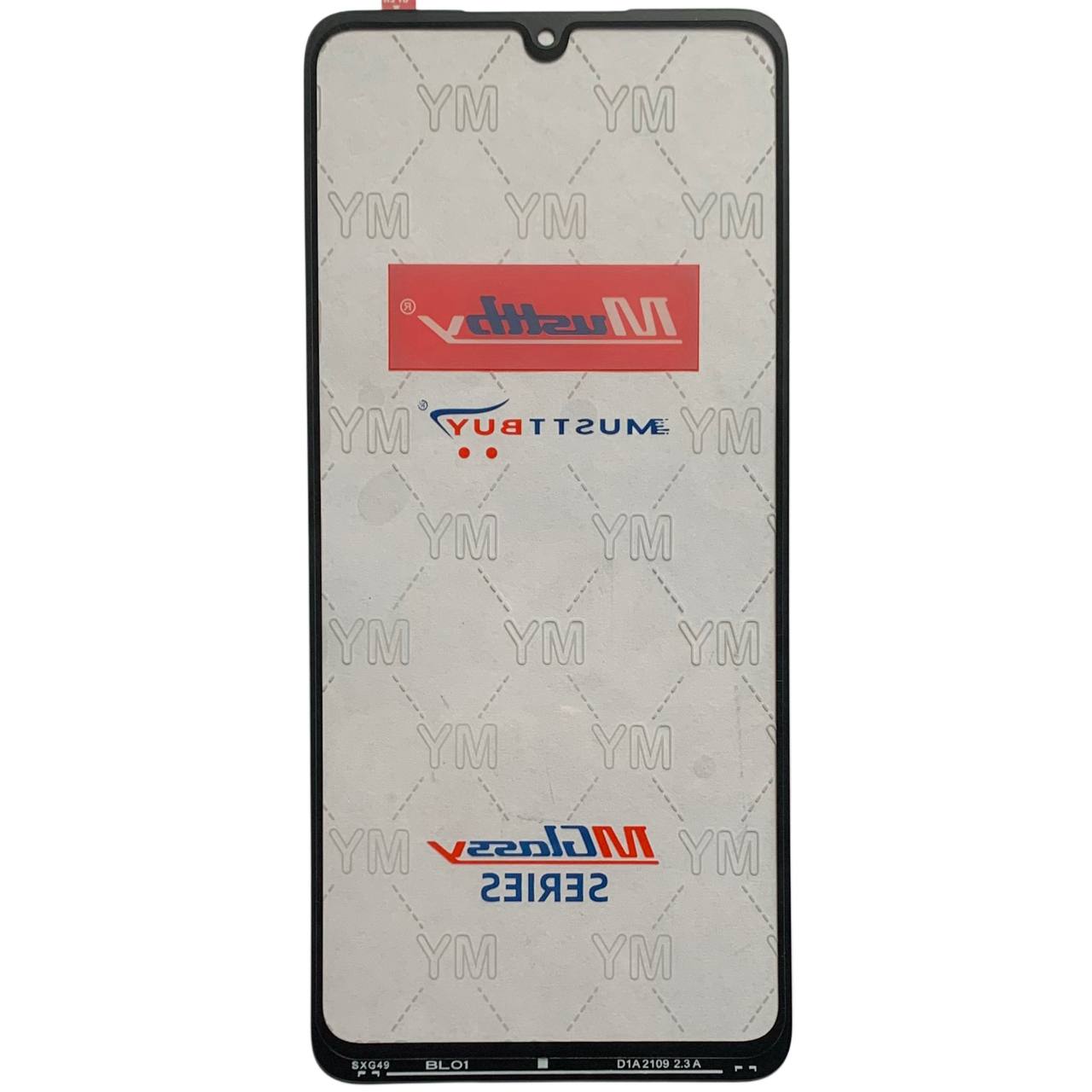 Стекло дисплея Samsung A336 Galaxy A33 5G 2022 black, с OCA пленкой (Musttby)