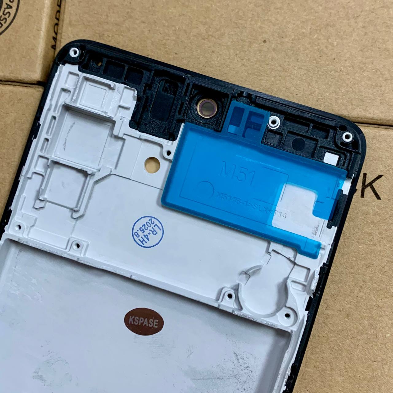 Дисплей Samsung M515 Galaxy M51 black, з рамкою, OLED