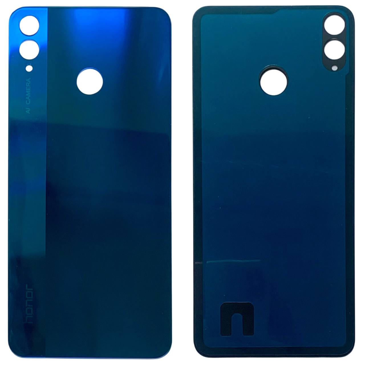 Задняя крышка Huawei Honor 8X blue (без стекла камеры)