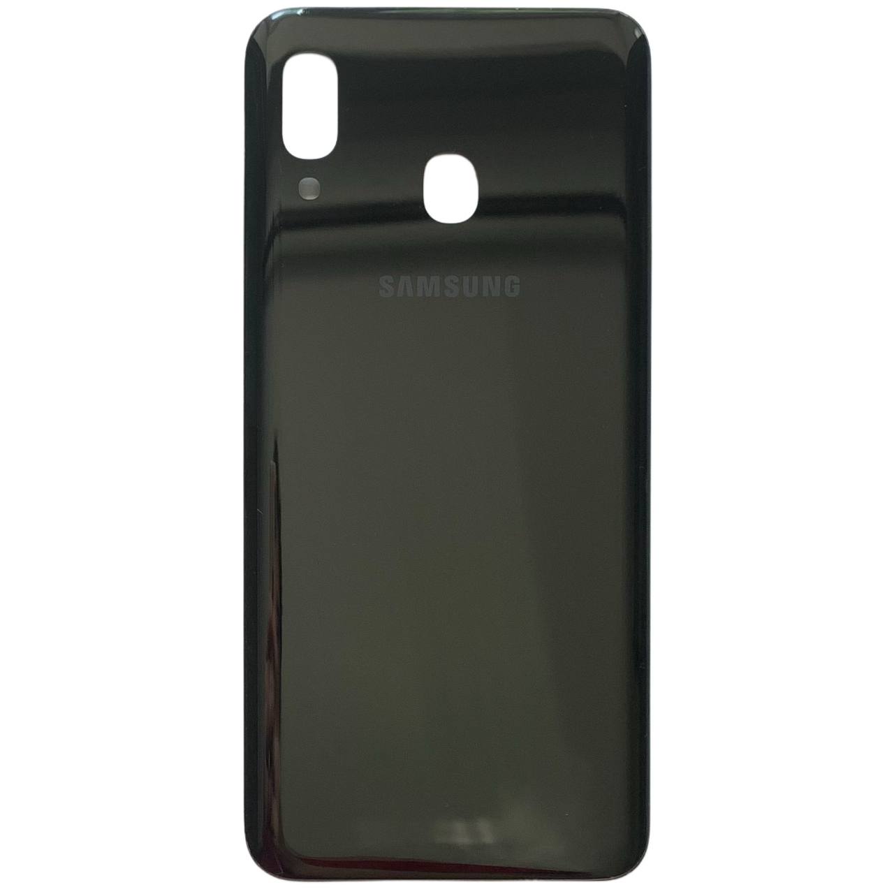 Задня кришка Samsung A205 Galaxy A20 2019 black (без скла камери)