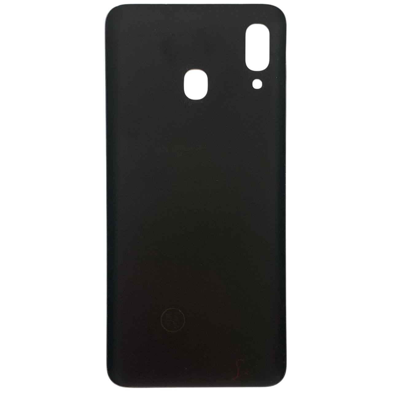 Задня кришка Samsung A205 Galaxy A20 2019 black (без скла камери)