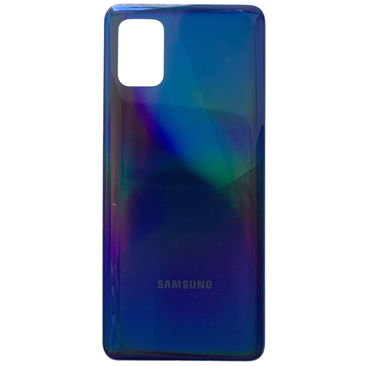 Задня кришка Samsung A315 Galaxy A31 2020 blue (без скла камери)