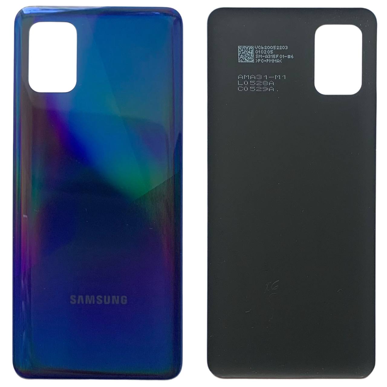 Задня кришка Samsung A315 Galaxy A31 2020 blue (без скла камери)