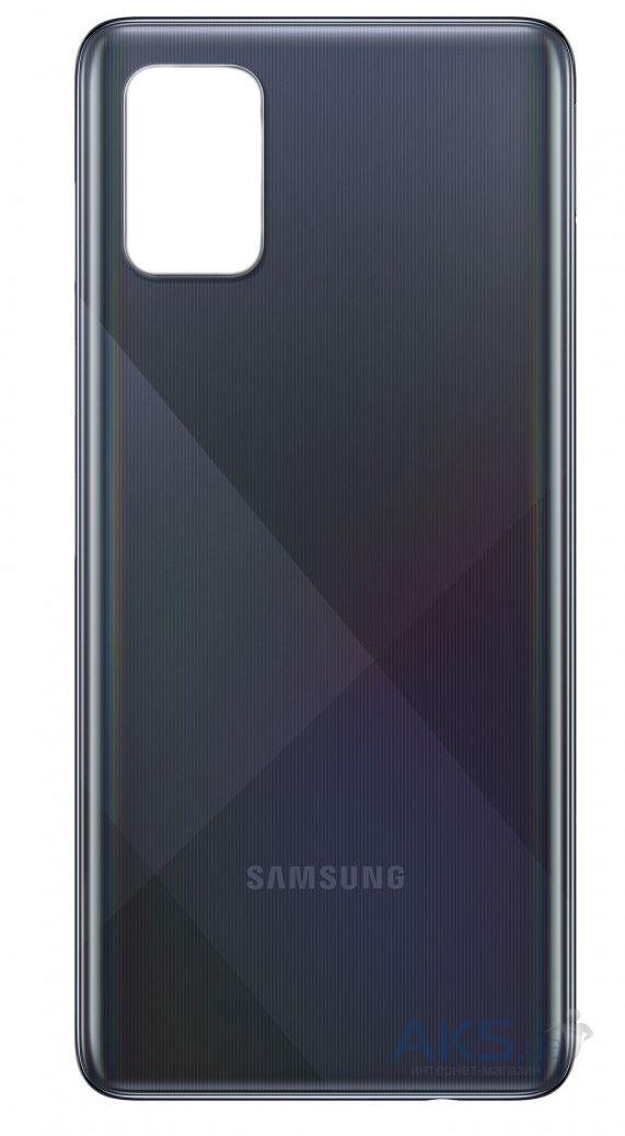 Задня кришка Samsung A715 Galaxy A71 black (без скла камери)