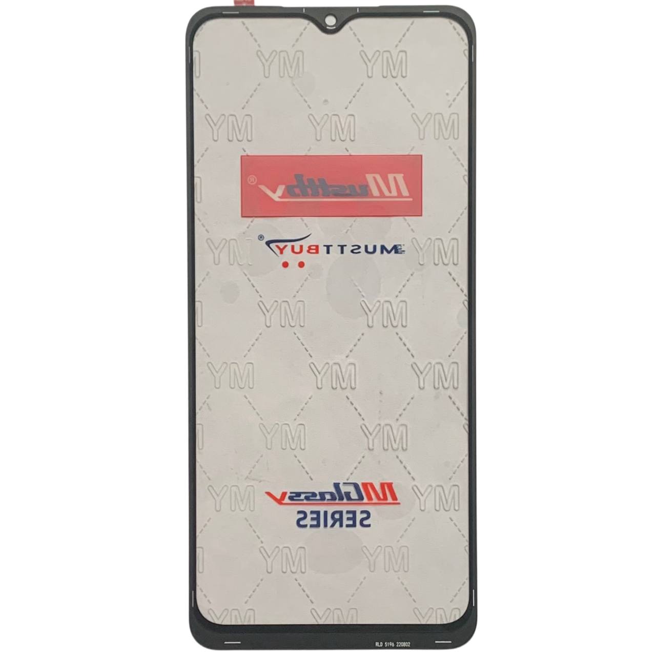 Стекло дисплея Samsung A022 | A047 | A125 | A127 | A136 | A326 | M125 | M127 black, с OCA пленкой (Musttby)