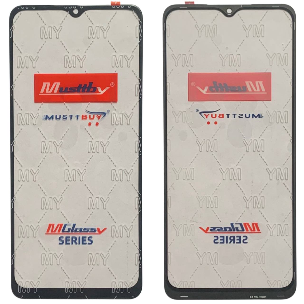 Стекло дисплея Samsung A022 | A047 | A125 | A127 | A136 | A326 | M125 | M127 black, с OCA пленкой (Musttby)