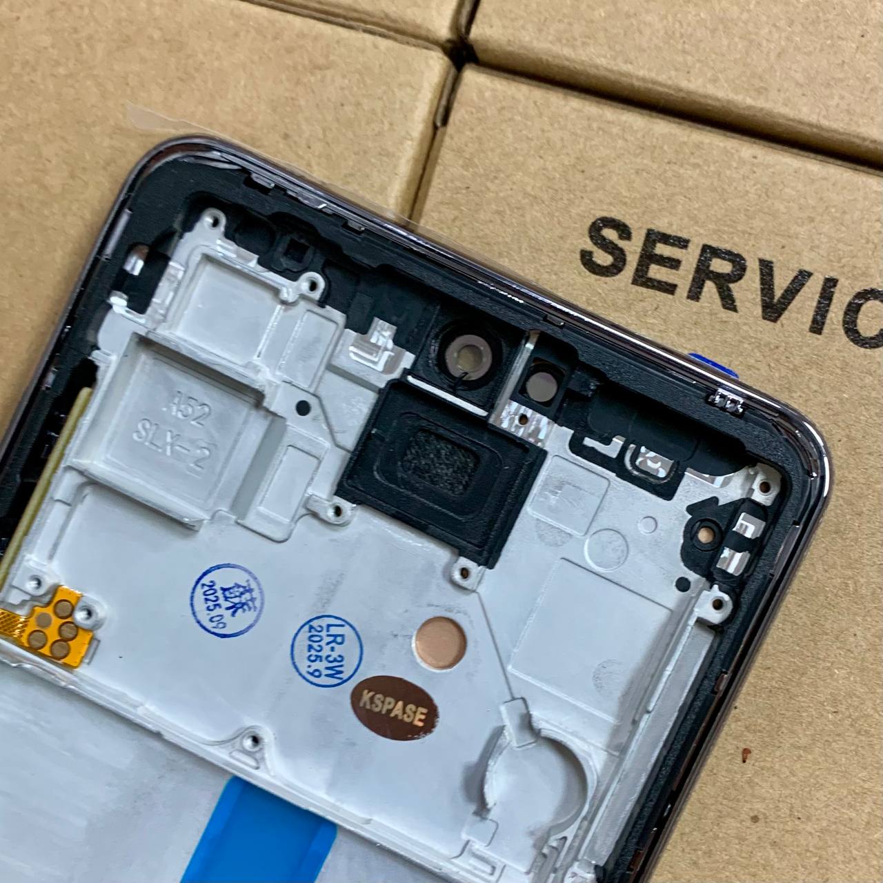 Дисплей Samsung A525 Galaxy A52 2021 black, з рамкою, OLED