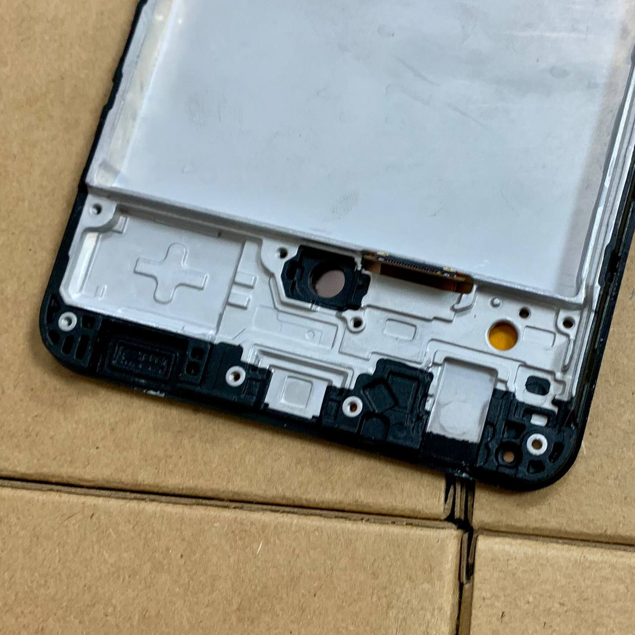 Дисплей Samsung A325 Galaxy A32 2021 black, з рамкою, OLED