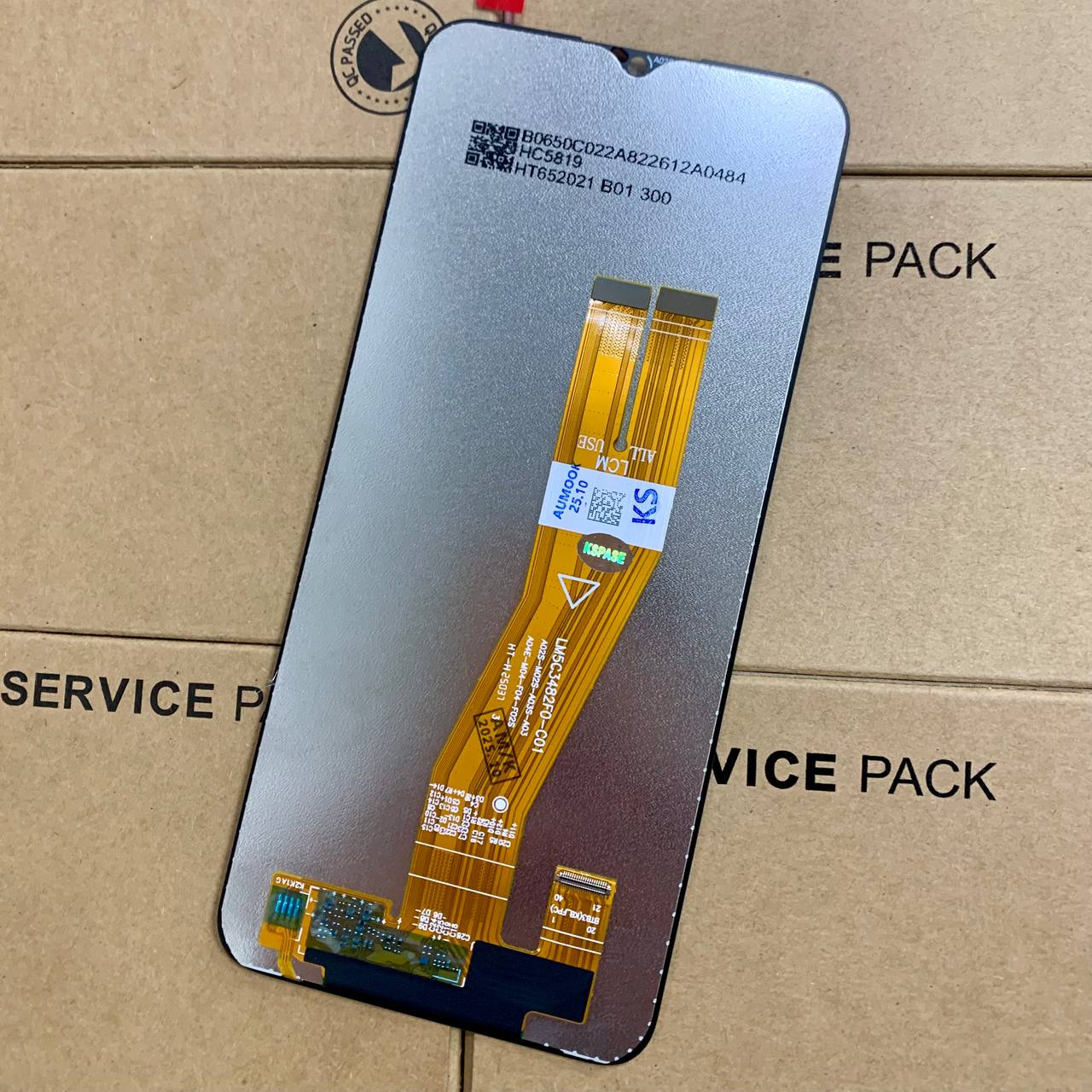 Дисплей Samsung A025F | A035F | A037 Galaxy A02s | A03 | A03s (160,5x72 mm) black, без рамки, INCELL