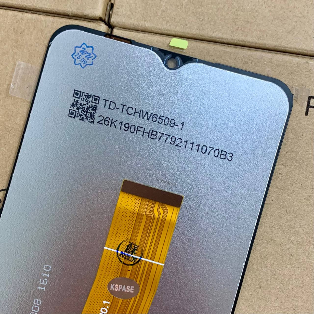 Дисплей Samsung M127F Galaxy M12 black (M127F_REV0.1), без рамки, Service Pack Original