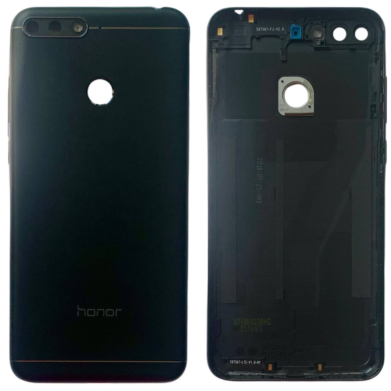 Задняя крышка Huawei Y6 Prime 2018 | Honor 7A Pro black (без стекла камеры)
