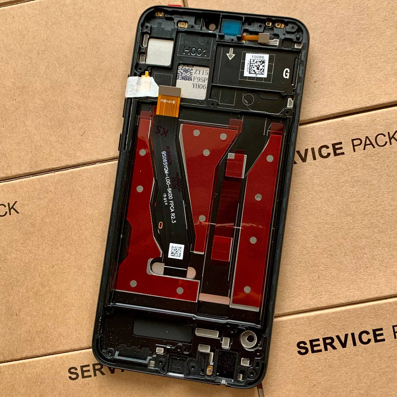 Дисплей Huawei Honor 8X black, с рамкой, Original (PRC)