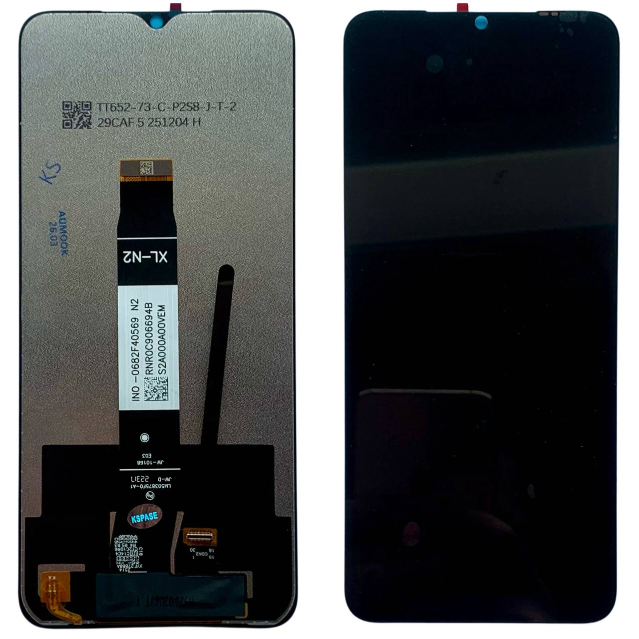 Дисплей Xiaomi Redmi A1 | A1 Plus | A2 | A2 Plus | Poco C50 black, без рамки, Original (China)