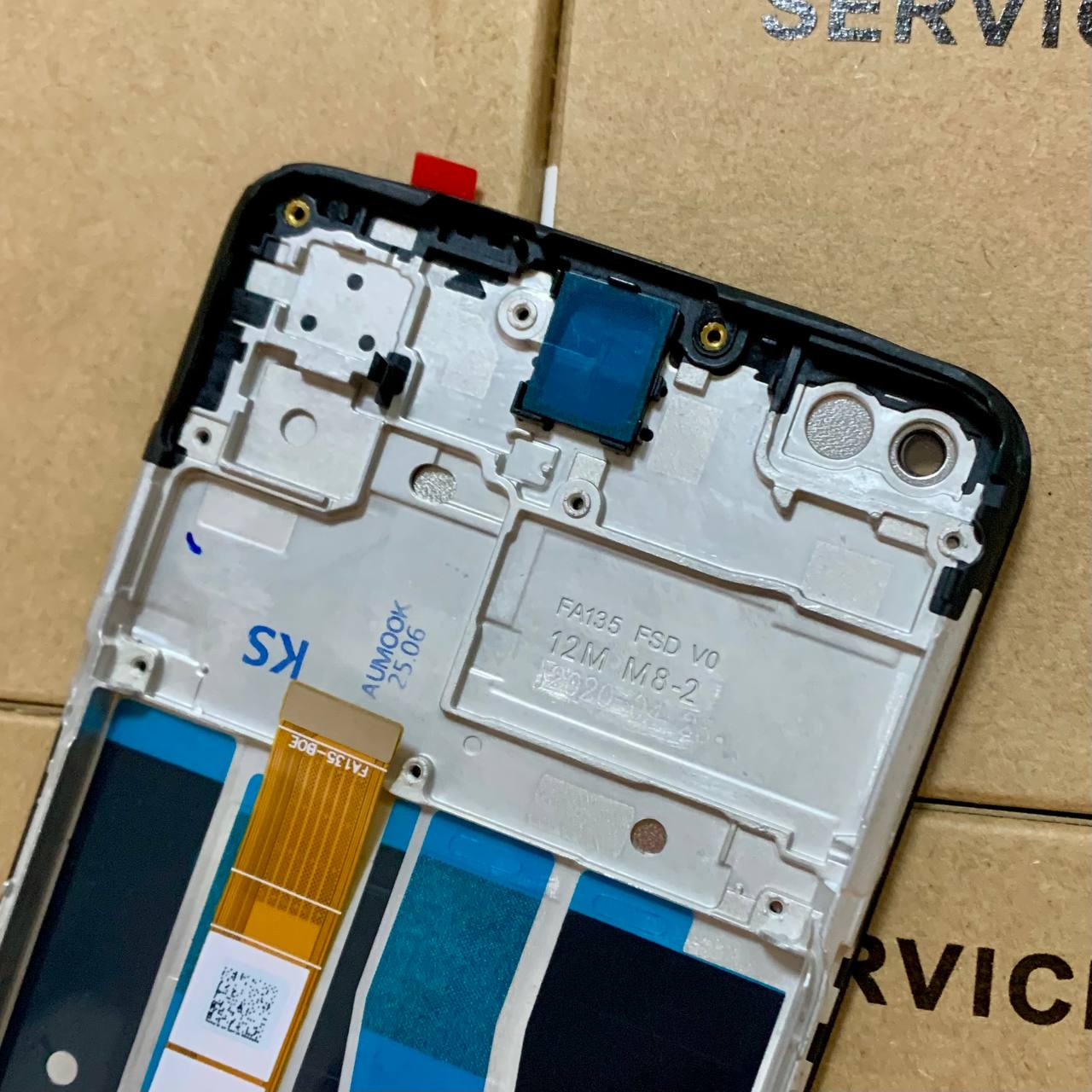 Дисплей OPPO A52 black, с рамкой, Original (PRC)