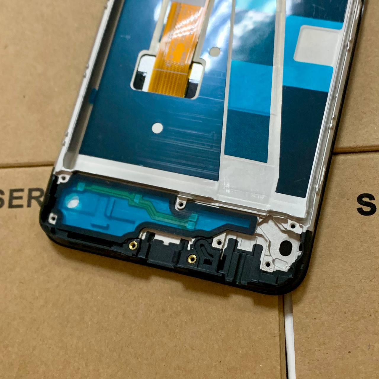 Дисплей OPPO A52 black, с рамкой, Original (PRC)