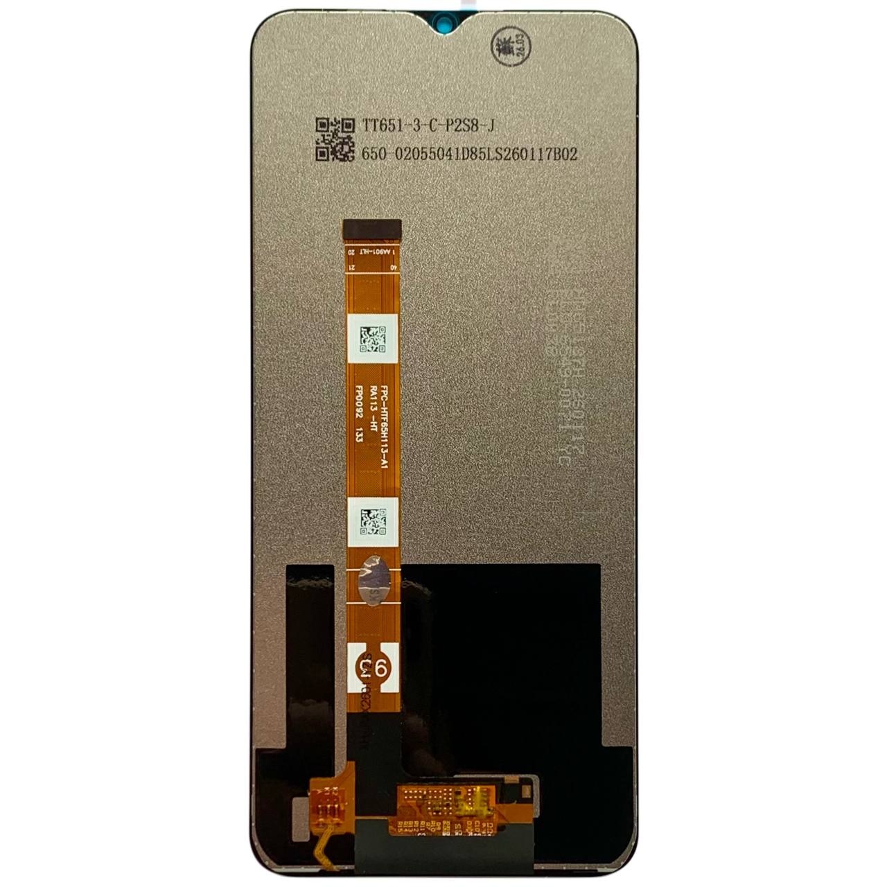 Дисплей OPPO A15 | A15S | A16K | A16E | A35 | Realme 7i Global | Narzo 20 black, без рамки, Original (PRC)