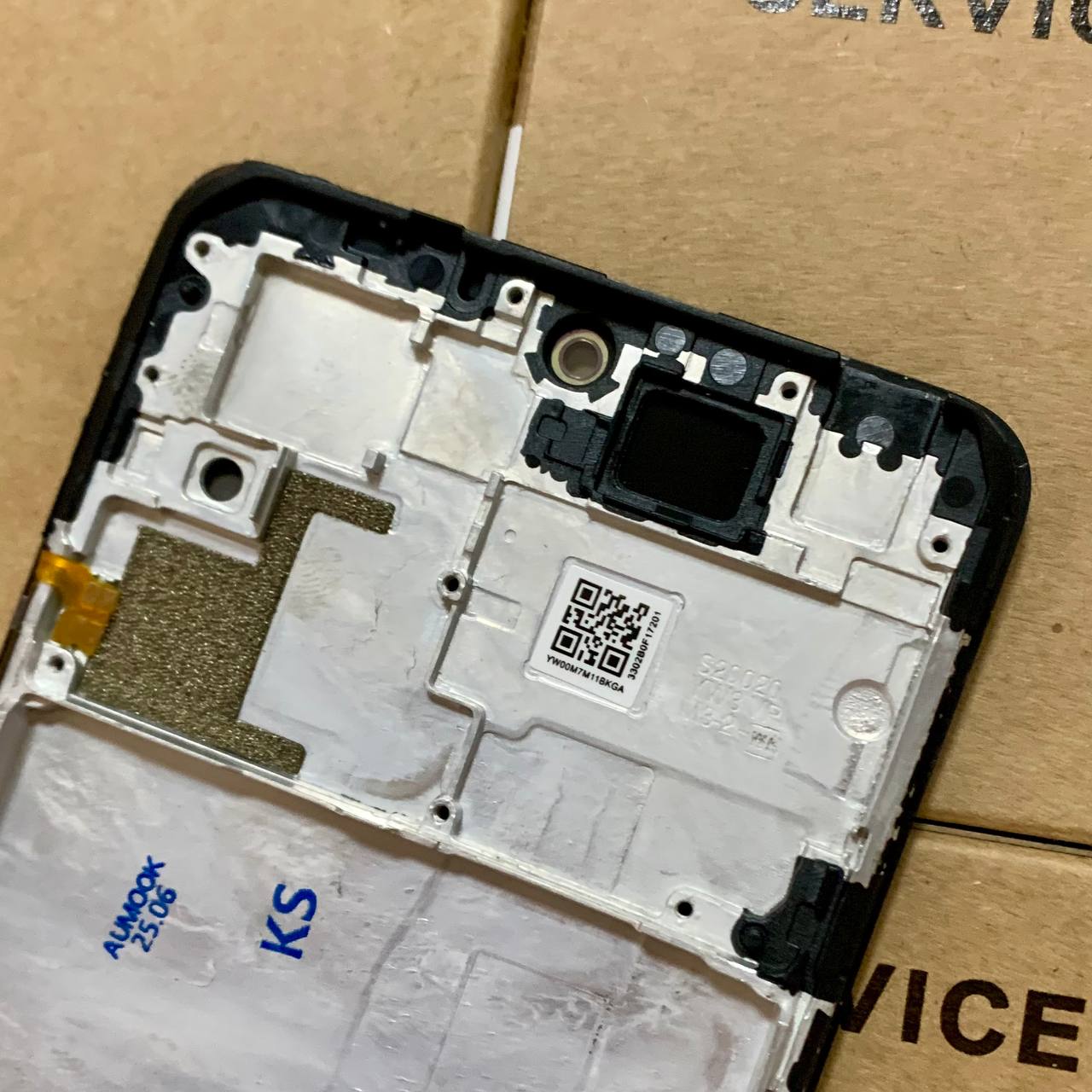 Дисплей Xiaomi Redmi Note 10 Pro | Note 10 Pro Max black, с рамкой, OLED