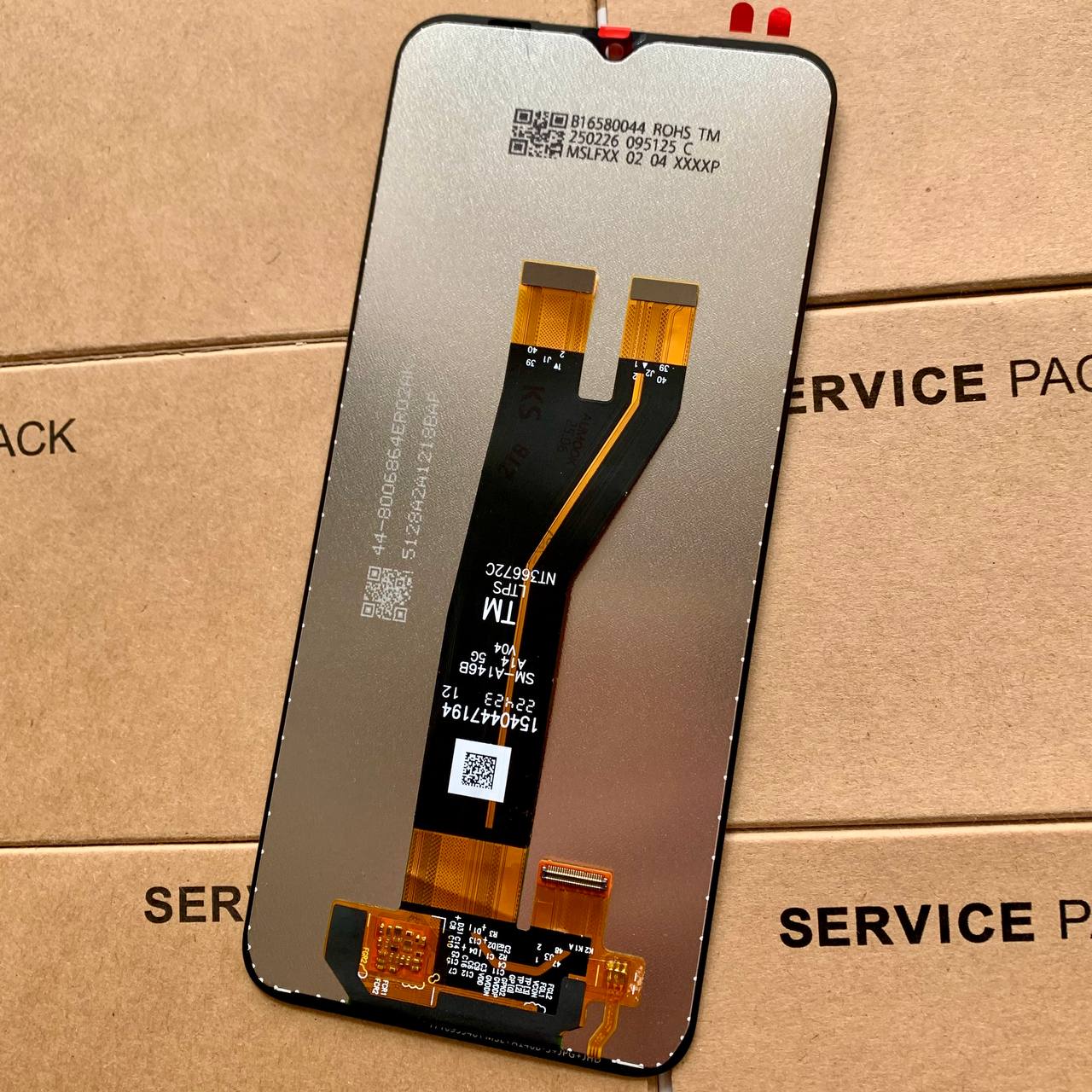 Дисплей Samsung A146B Galaxy A14 5G 2023 black (A146B A14 5G V04), без рамки, Original (China)