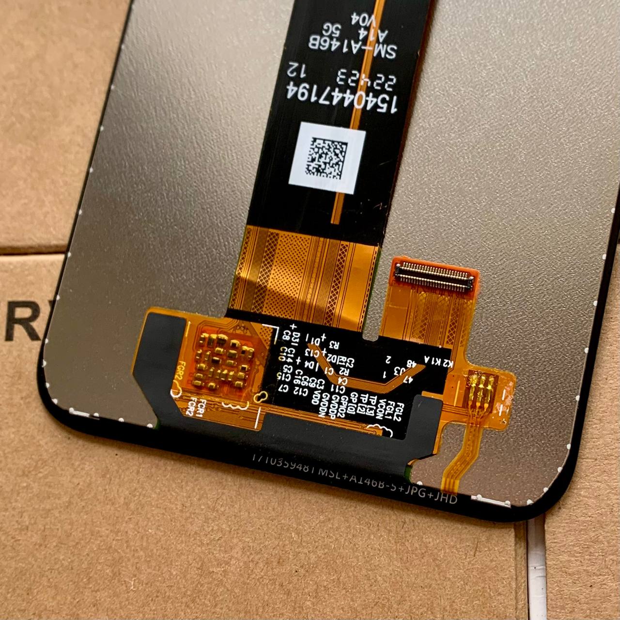 Дисплей Samsung A146B Galaxy A14 5G 2023 black (A146B A14 5G V04), без рамки, Original (China)