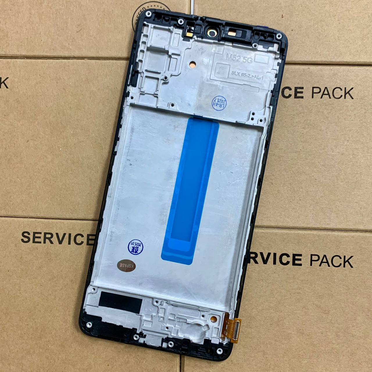 Дисплей Samsung M526 Galaxy M52 5G 2021 black, с рамкой, OLED