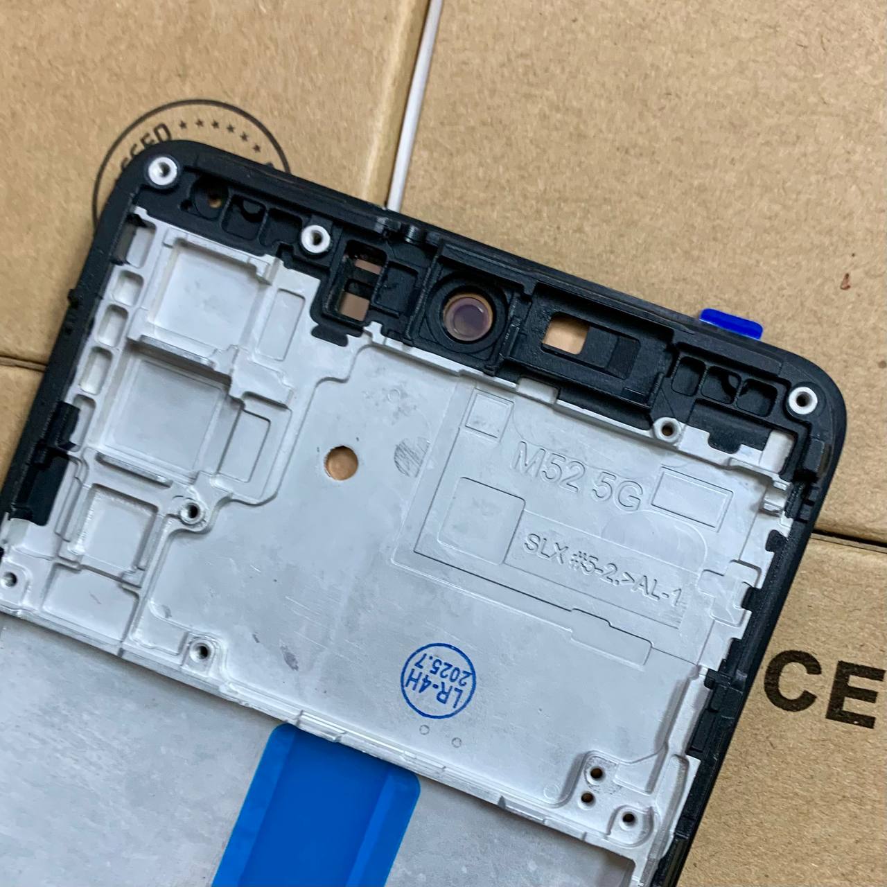 Дисплей Samsung M526 Galaxy M52 5G 2021 black, с рамкой, OLED