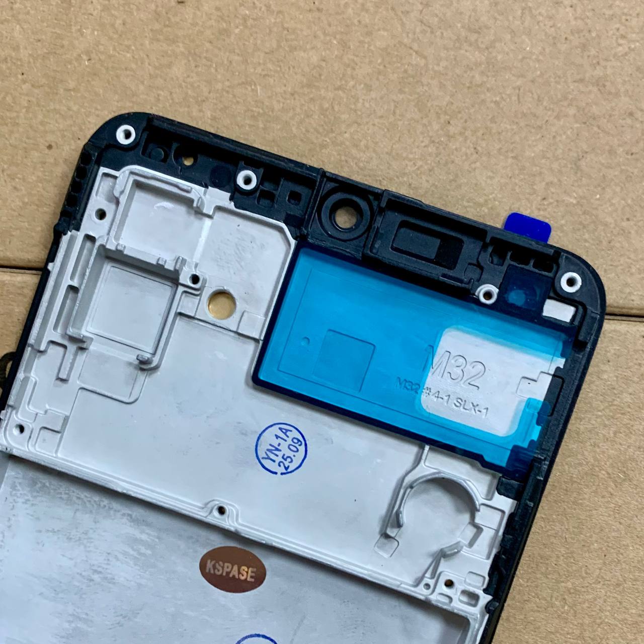 Дисплей Samsung M325 Galaxy M32 2021 black, з рамкою, OLED