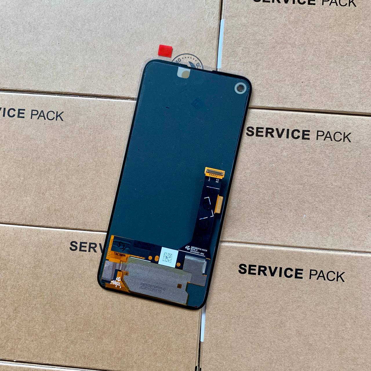 Дисплей Google Pixel 4A 4G black, без рамки, Original (REF)