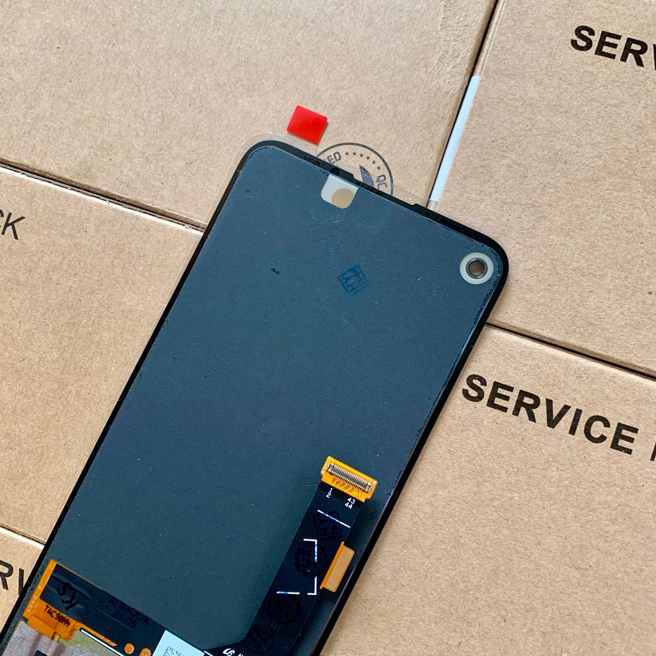 Дисплей Google Pixel 4A 4G black, без рамки, Original (REF)
