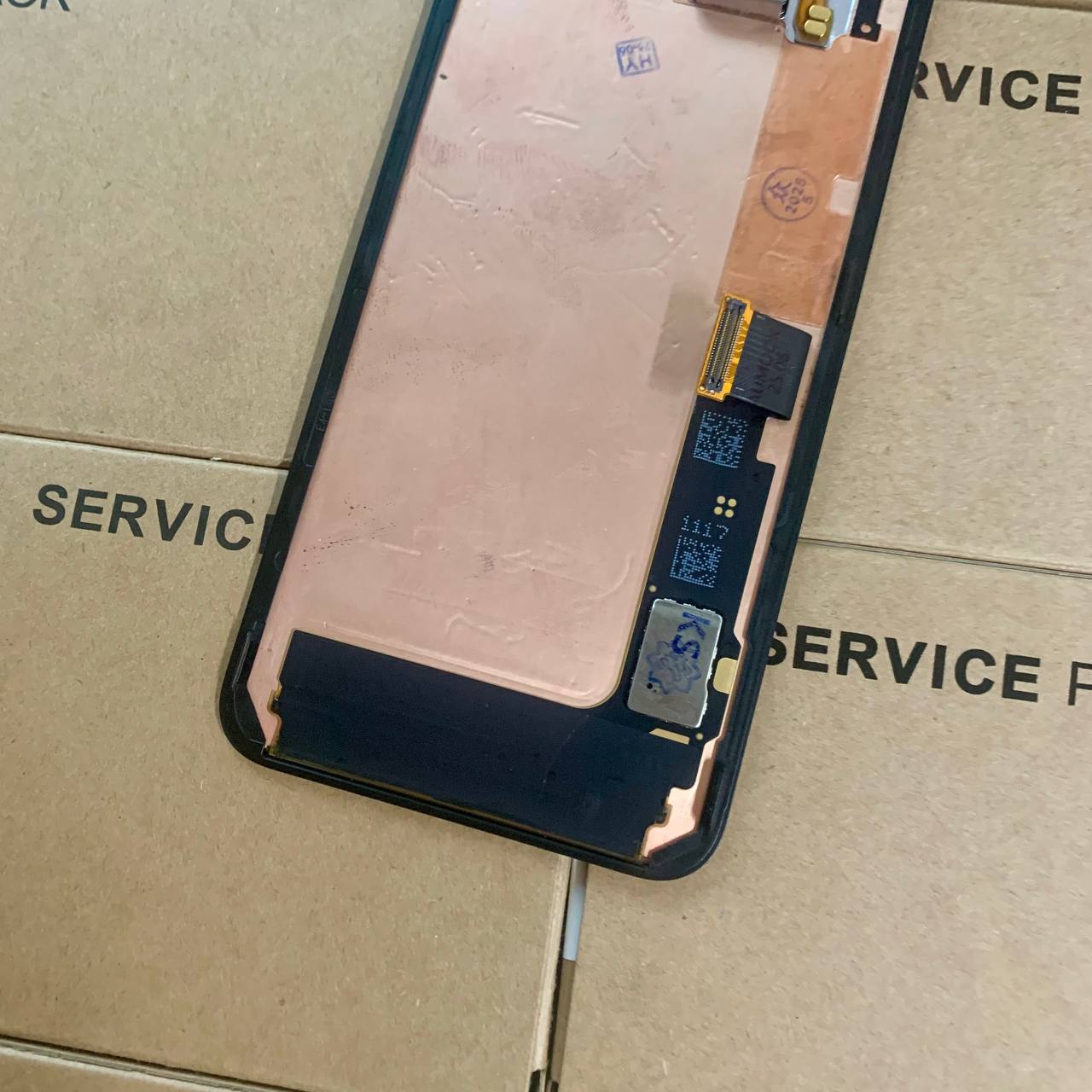 Дисплей Google Pixel 5 black, з рамкою, Original (REF)