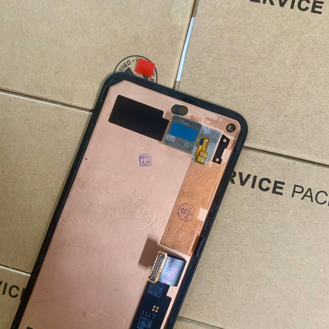 Дисплей Google Pixel 5 black, з рамкою, Original (REF)
