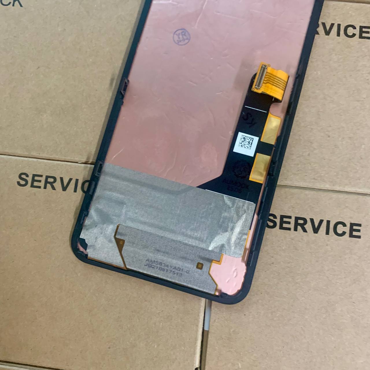 Дисплей Google Pixel 5A black, з рамкою, Original (REF)