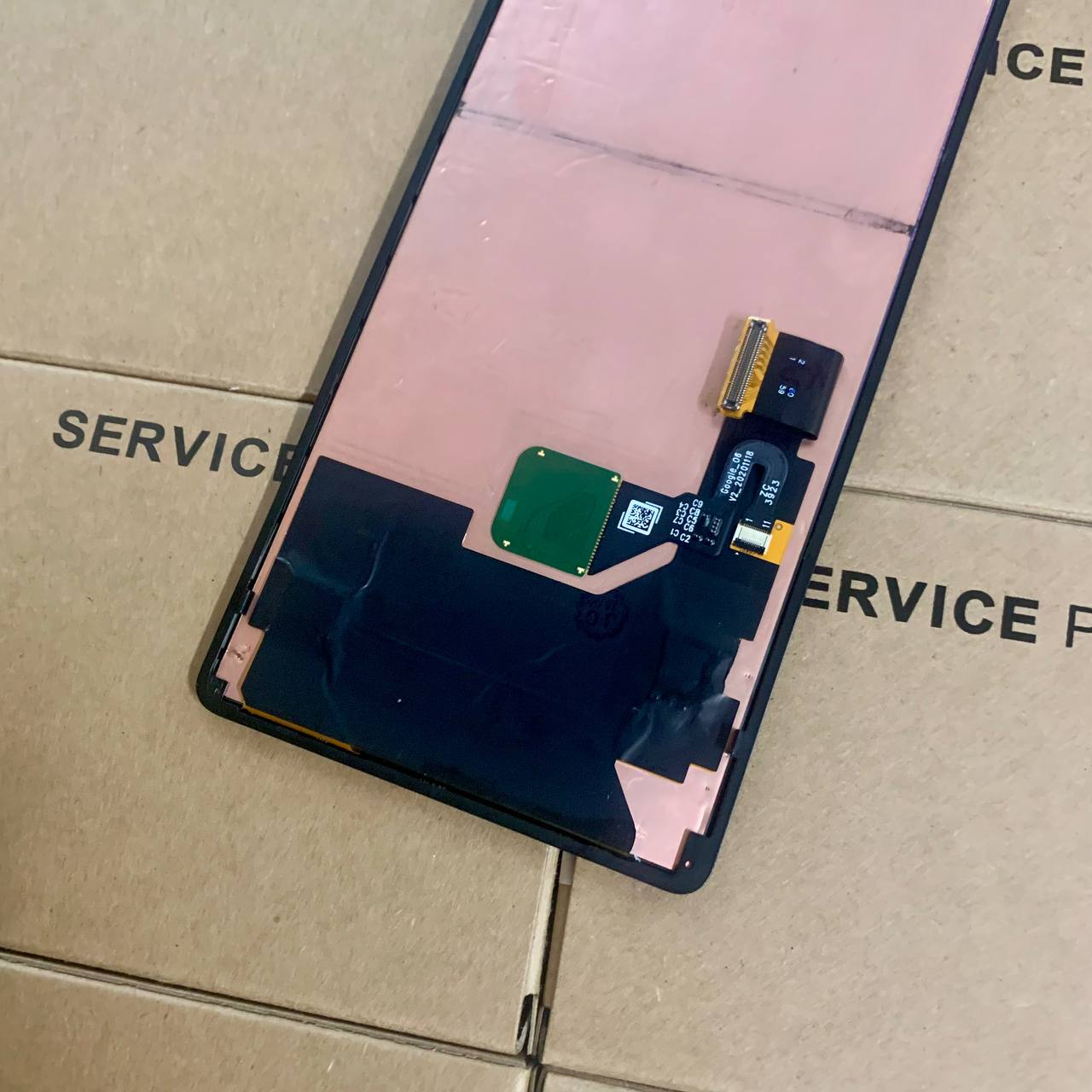 Дисплей Google Pixel 6 black, з рамкою, Original (REF)
