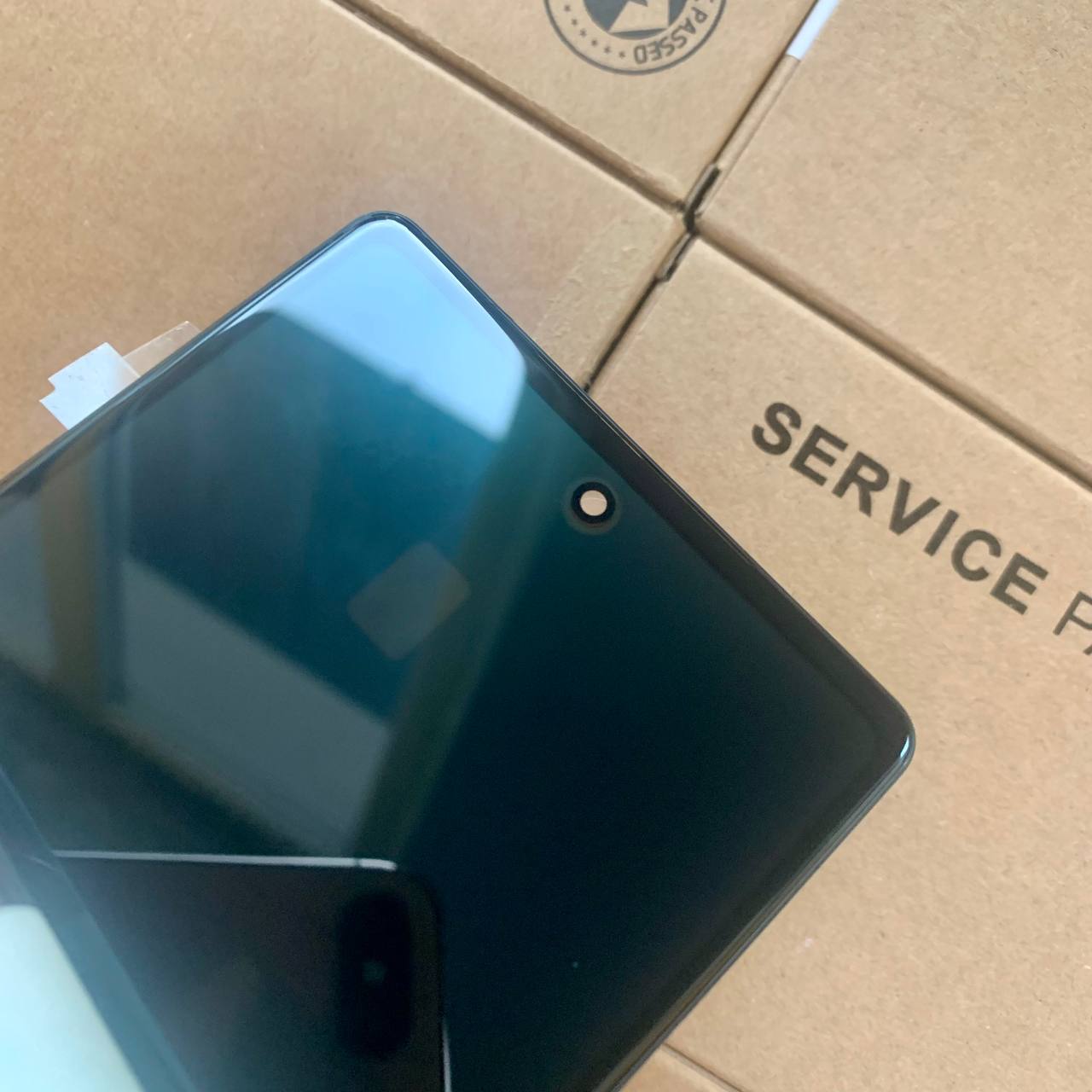 Дисплей Google Pixel 6A black, без рамки, Original (REF)
