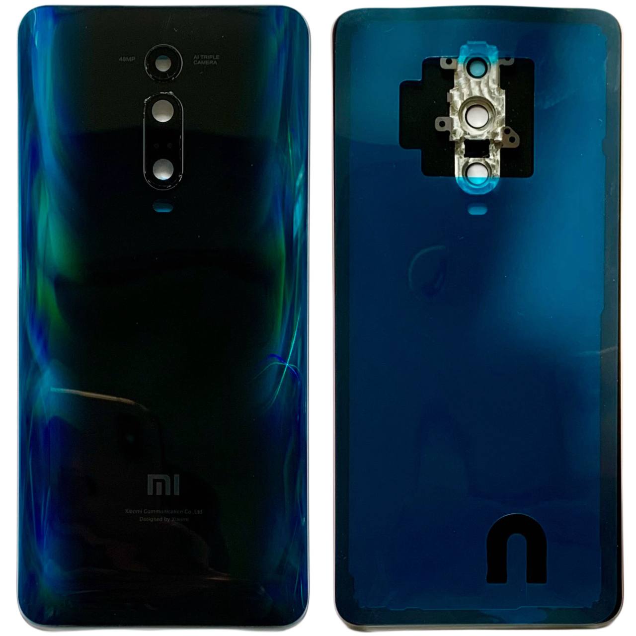 Задня кришка Xiaomi Mi 9T | Mi 9T Pro| Redmi K20 | Redmi K20 Pro blue (зі склом камери)