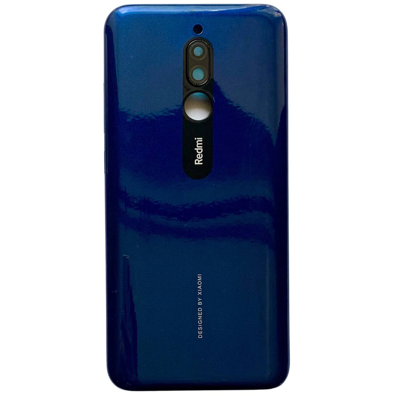 Задня кришка Xiaomi Redmi 8 blue (зі склом камери)