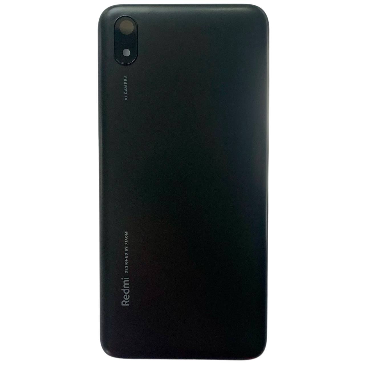 Задняя крышка Xiaomi Redmi 7A black (со стеклом камеры)
