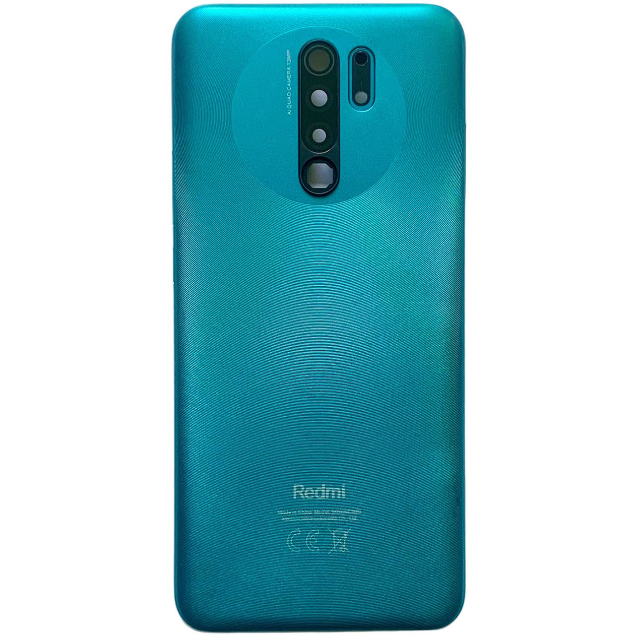 Задня кришка Xiaomi Redmi 9 green (зі склом камери)