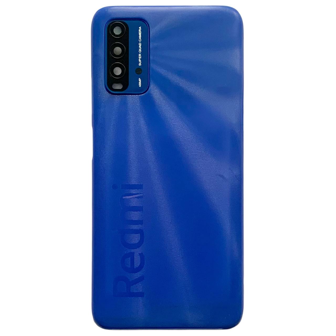 Задня кришка Xiaomi Redmi 9T twilight blue (зі склом камери)