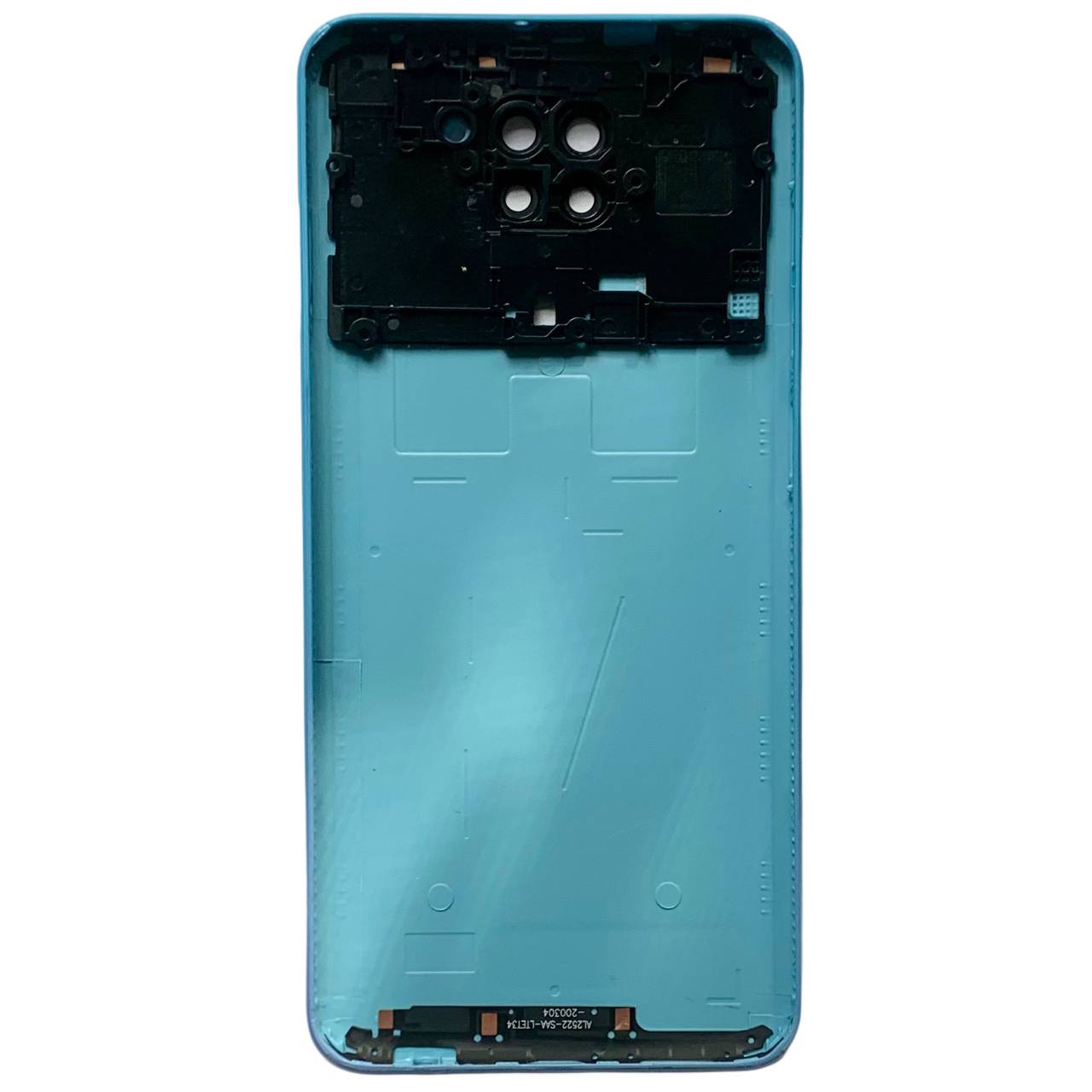 Задня кришка Xiaomi Redmi Note 9 white (зі склом камери)