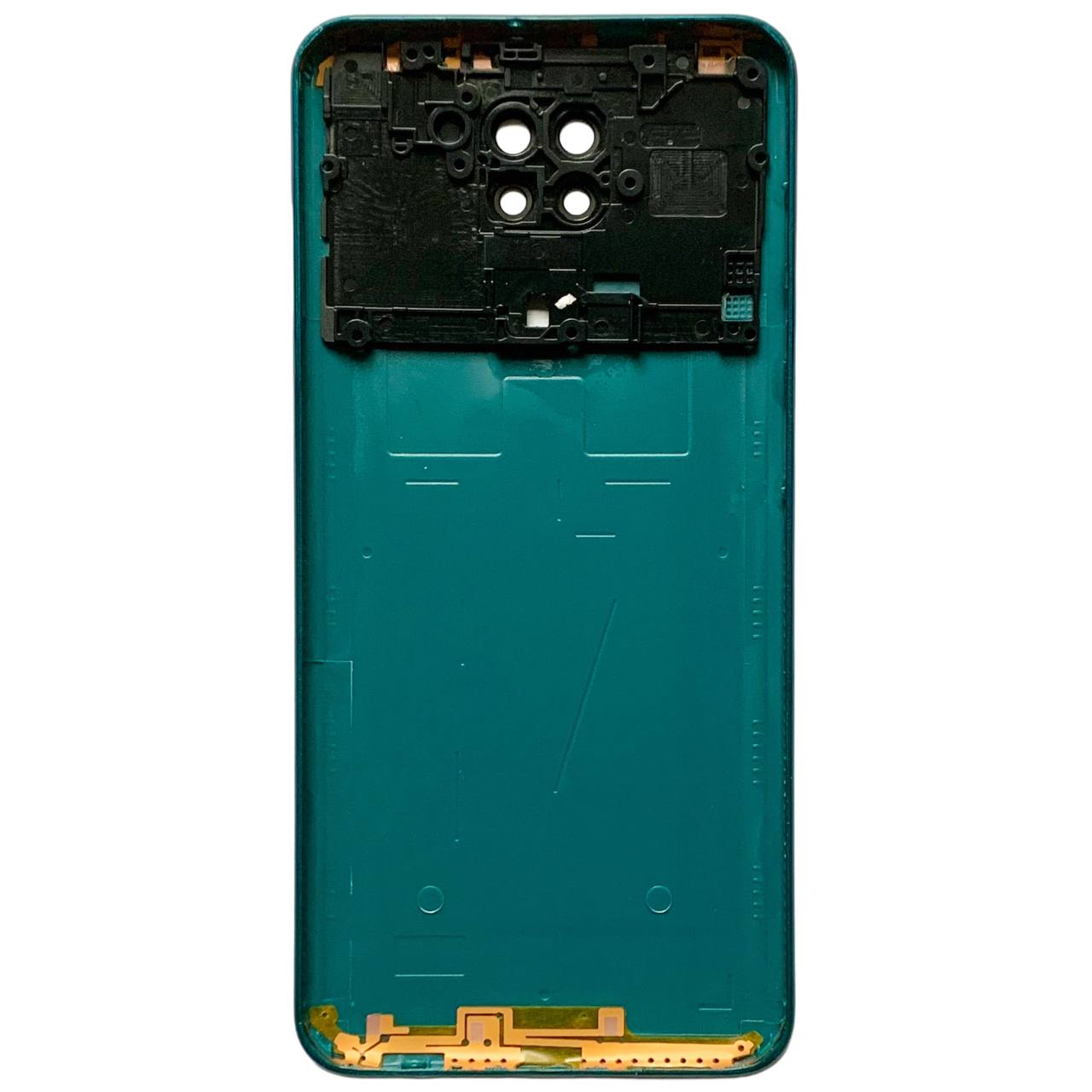 Задня кришка Xiaomi Redmi Note 9 green (зі склом камери)