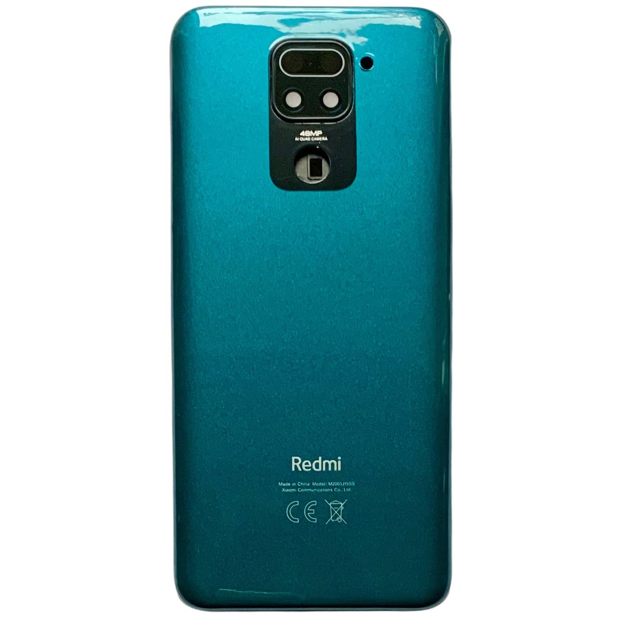 Задня кришка Xiaomi Redmi Note 9 green (зі склом камери)