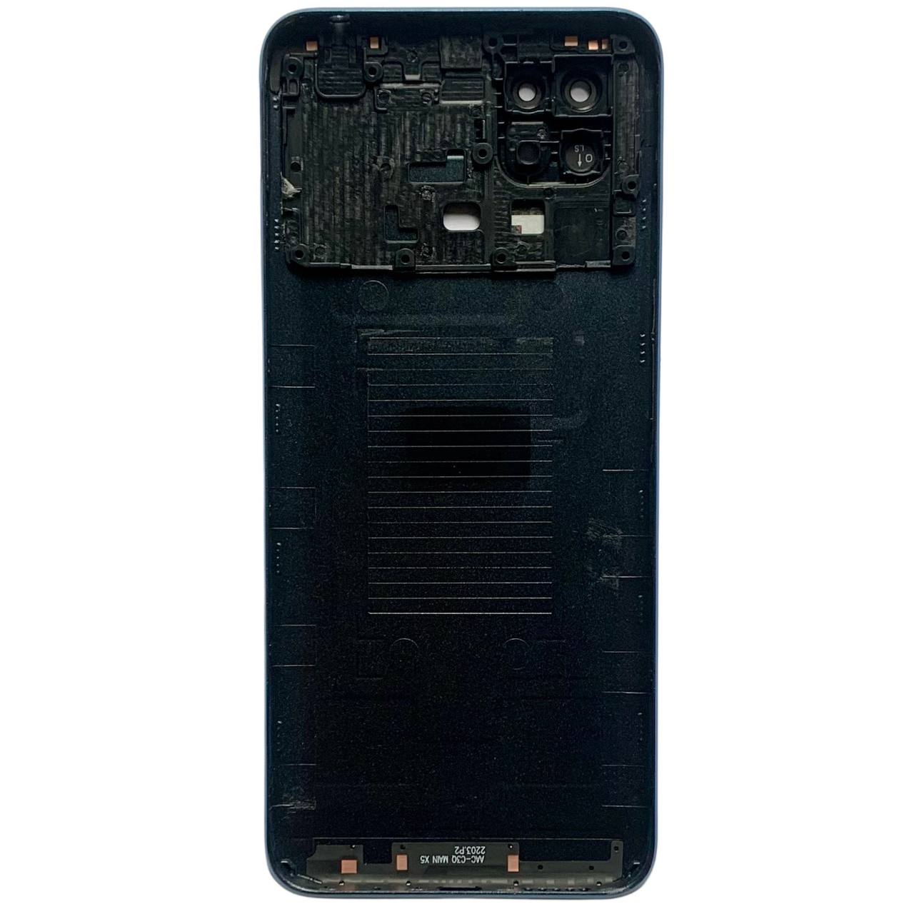 Задня кришка Xiaomi Redmi 10C blue (зі склом камери)