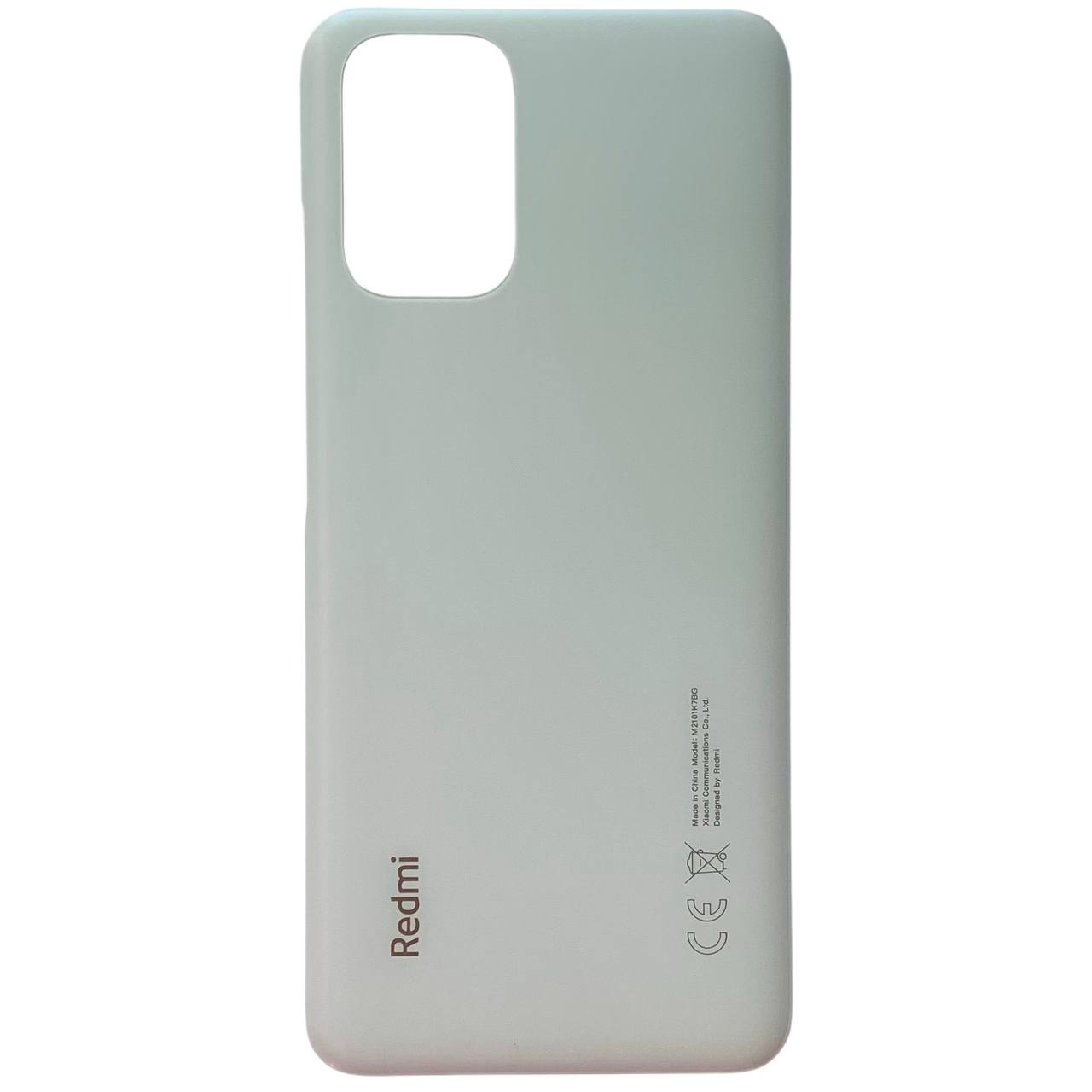 Задня кришка Xiaomi Redmi Note 10 4G white (без скла камери)