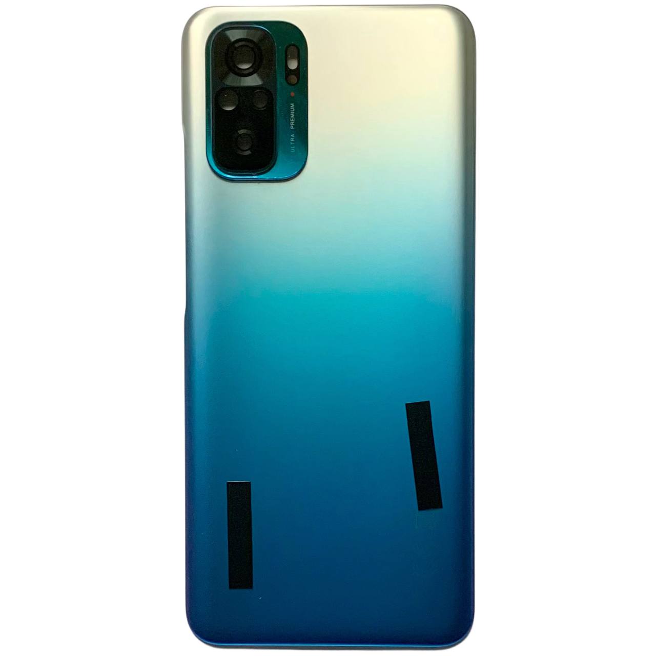 Задняя крышка Xiaomi Redmi Note 10S 4G blue (со стеклом камеры)