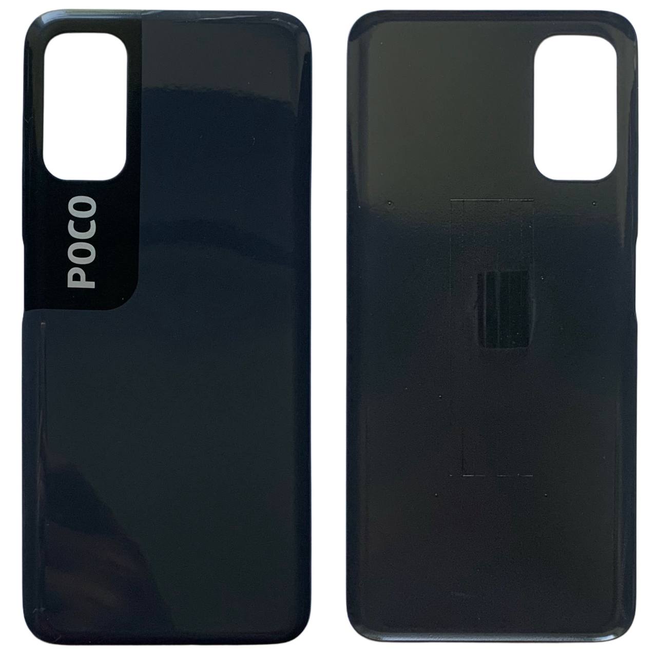 Задня кришка Xiaomi Poco M3 Pro | Poco M3 Pro 5G black (без скла камери)