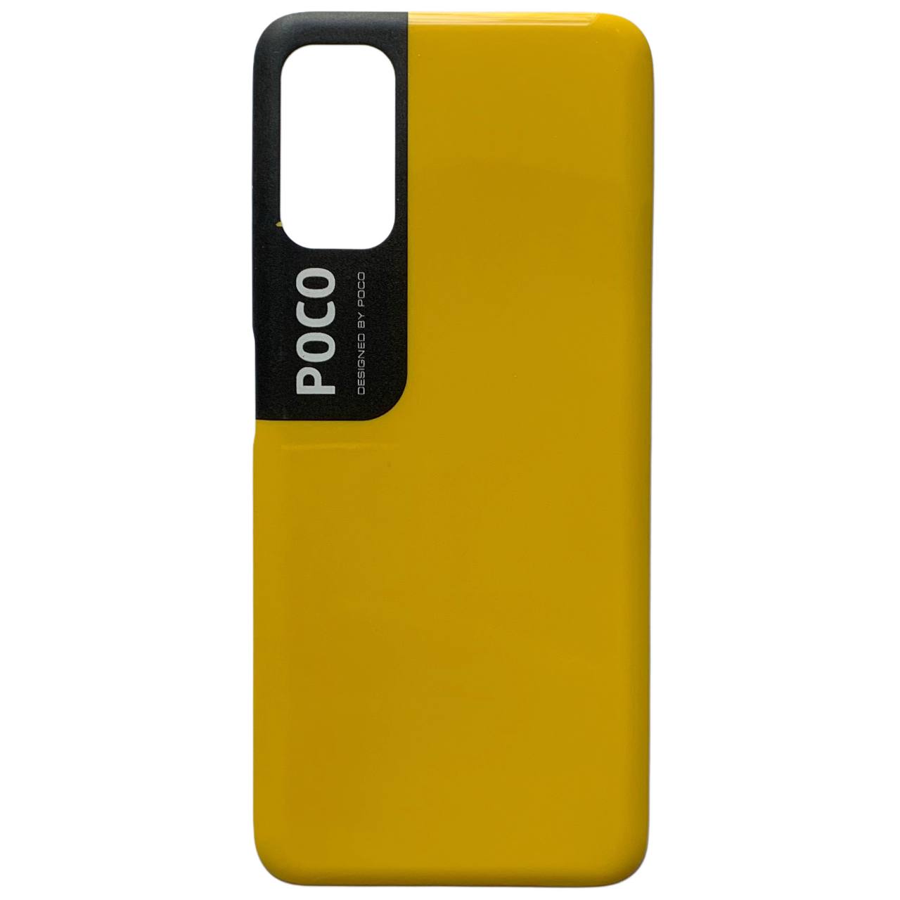 Задняя крышка Xiaomi Poco M3 Pro | Poco M3 Pro 5G yellow (без стекла камеры)