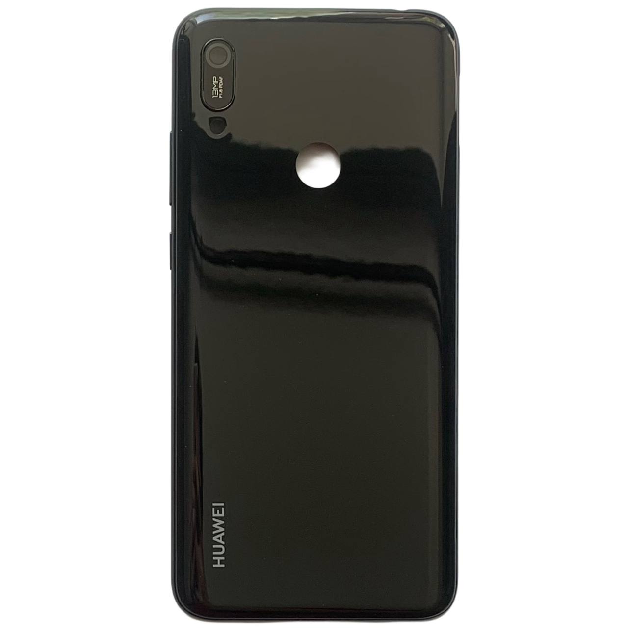 Задняя крышка Huawei Y6 2019 | Huawei Y6 Pro 2019 black (со стеклом камеры)