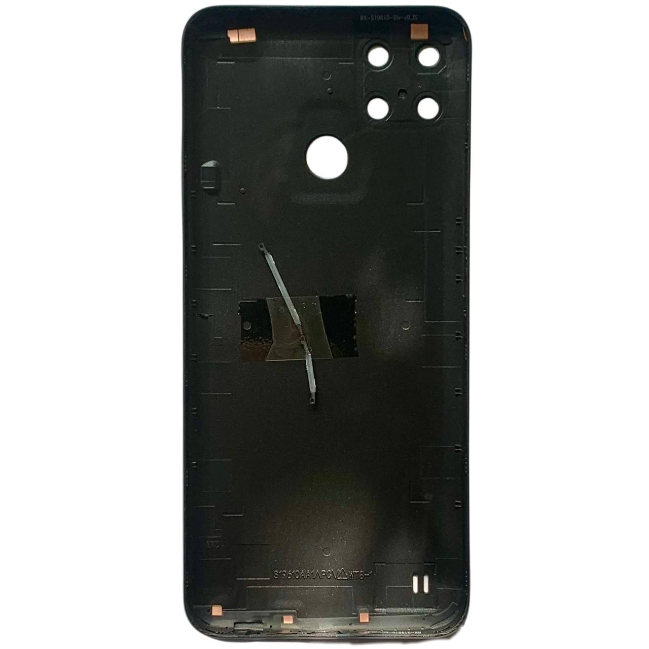 Задня кришка Realme C21Y black (зі склом камери)