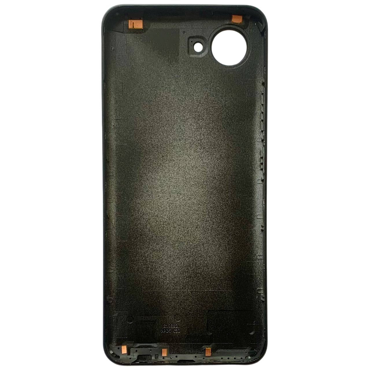 Задняя крышка Realme C30 black (без стекла камеры)