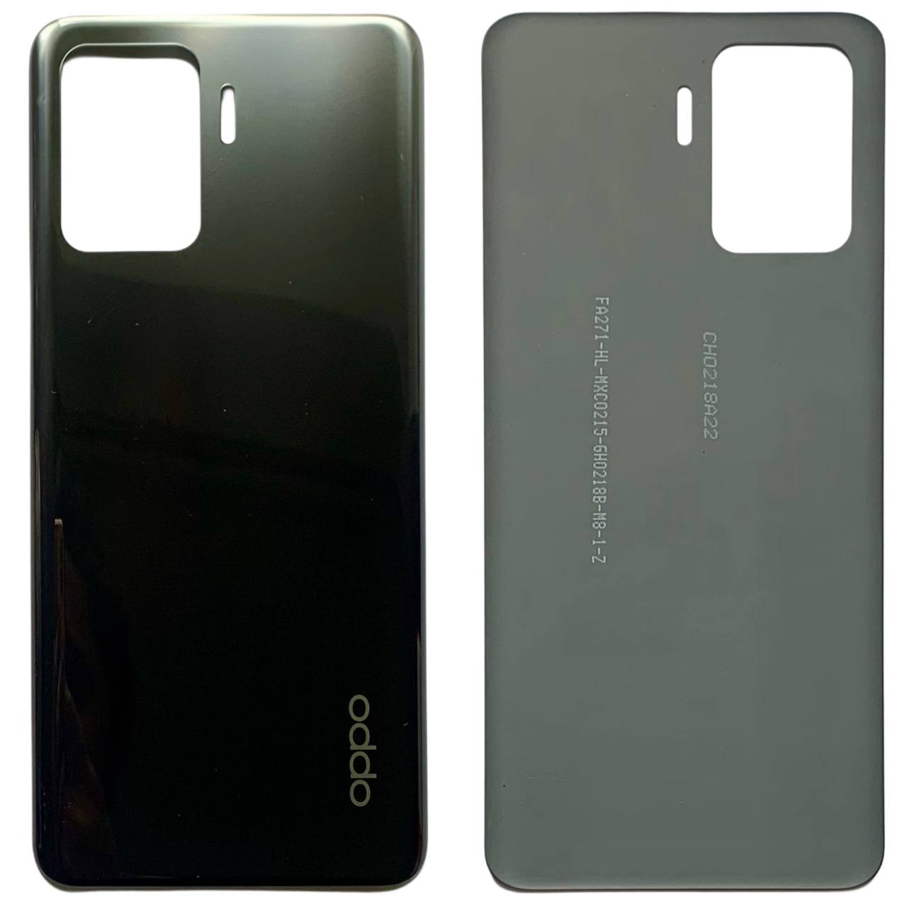 Задня кришка OPPO Reno 5 Lite black (без скла камери)